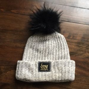 Love Your Melon Pom Beanie